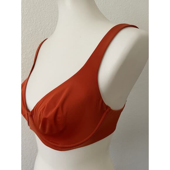 Cuup Lingerie Bra Plunge The Scoop Orange Intimates - Picture 5 of 12
